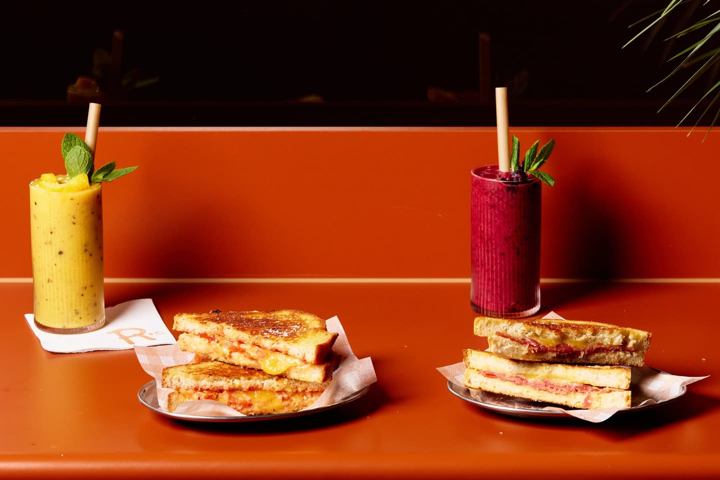 Toasties and smoothies at the Recess café